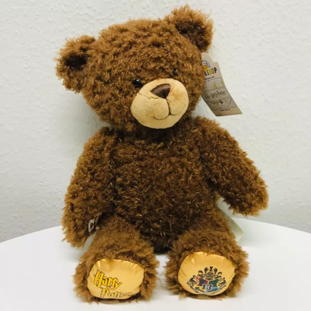 Build A Bear BAB Harry Potter Brown Bear Wizarding World 17" Plush Toy New Tags