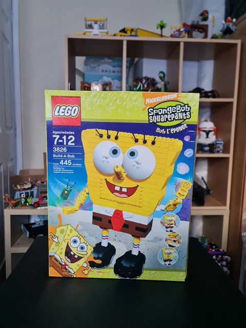 LEGO BUILD A BOB SET 3826 SpongeBob SquarePants 61.21 PicClick UK
