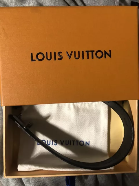 Louis Vuitton Daily Confidential Bracelet Monogram Canvas and Leather with  Metal Black 1427832