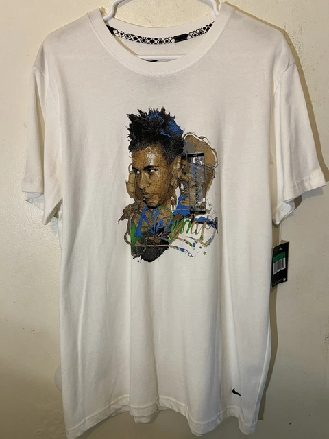 Vintage Neymar Shirt 2012 Rookie Brazil Barcelona Messi XL soccer Nike World Cup