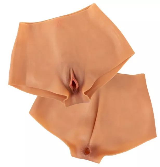 Vagina Slip con Preservativo Integrato - Vagina Penetrabile e Anus Pants Unisex