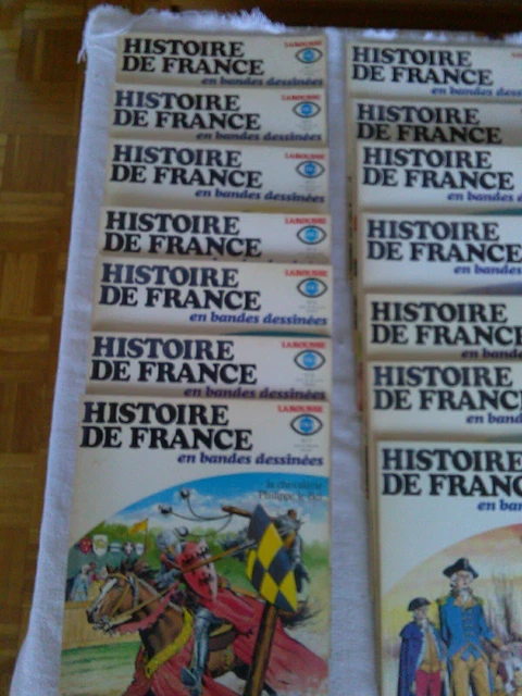 Collection Histoire De France En Bandes Dessinées – 16 Volumes Larousse Le Monde 2008