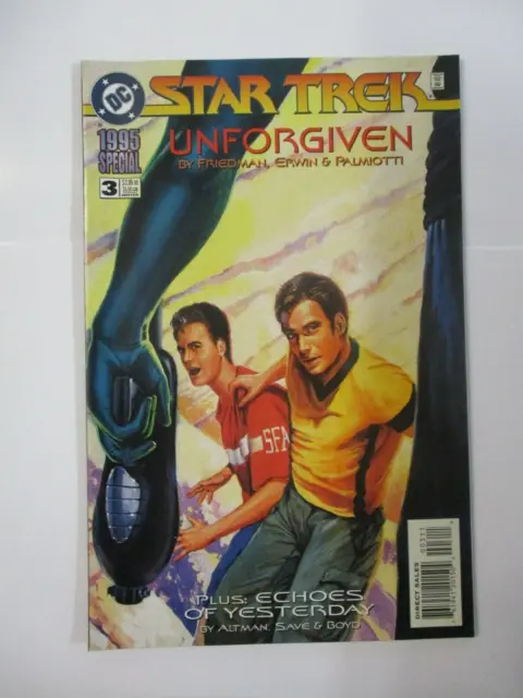 Star Trek Unforgiven #3 Winter 1995 Special Dc Comics Vf Very Fine Palmiotti