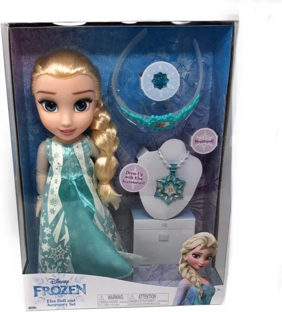 Disney Frozen Movie 14 Inch Elsa Doll And Accessory Set