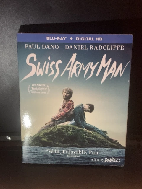 Swiss Army Man Blu-ray Neu – Mit Paul Dano, Region A, Originalverpackt, Für Filmfans