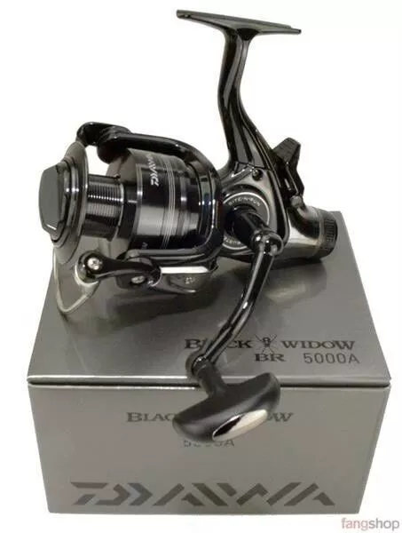 DAIWA BLACK WIDOW BR Freilaufrolle Karpfenrolle 3500 4000 4500 5000 Angelrolle