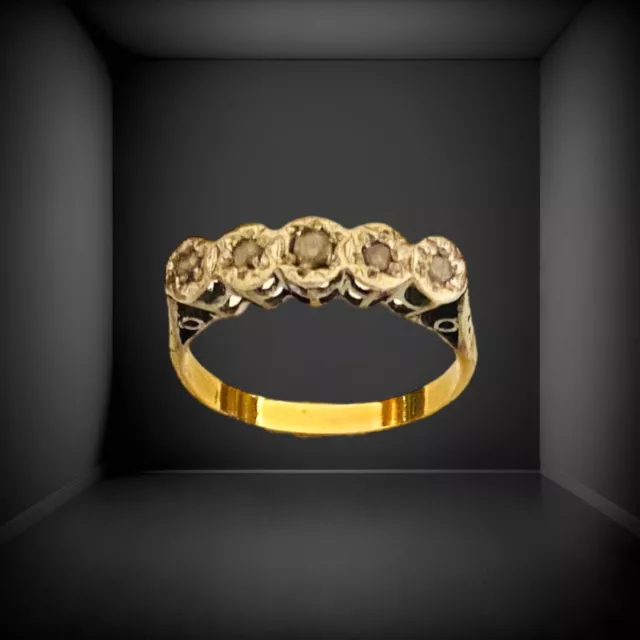 Georgian Rose Cut Diamond  Ring