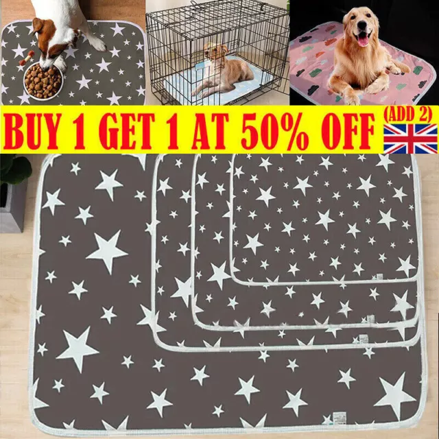 Washable Large Pet Pee Pads Mats`Puppy Training Pad Toilet Wee Cat|Dog.Supplies