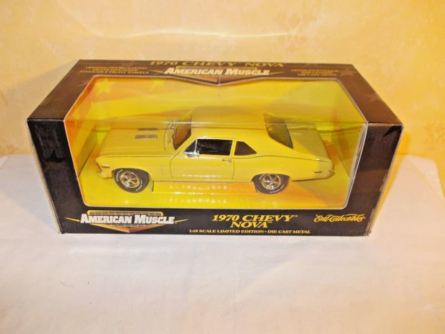 Ertl 1:18 - Coche a escala - 1970 - Chevy Nova SS 396 c.i, Street Rat