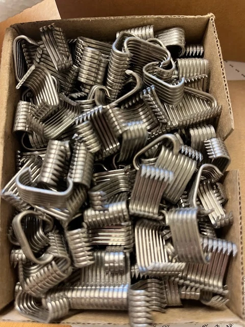 G7 & P7 Zange Edelstahl C Ringe. Kettengliederzaun C-Ringe. Schweineringe