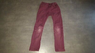 Jacadi Jacadi pantalon 8 ans TRÈS BON ÉTAT détails CHIC 100%COTON poches gansées fille 