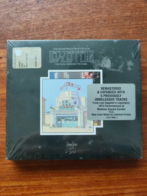 Led Zeppelin- The Soundtrack From The Film The Song Remains 2Xcd,Digipak,Sealed