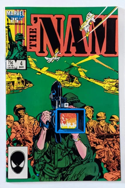 THE 'NAM 4 Marvel Comic 1987 Copper Age Nam