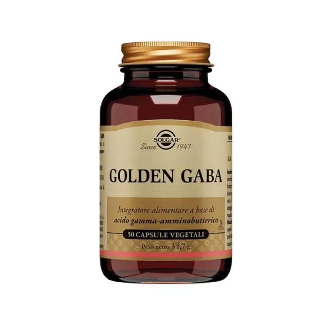 SOLGAR Golden Gaba - Sleep supplement 50 Capsules