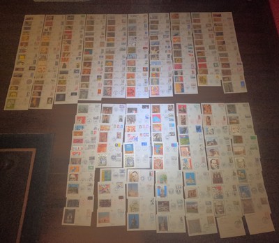 1977 à 1982  France Lot de 217 Enveloppes premier jour 1er Jour CP timbres