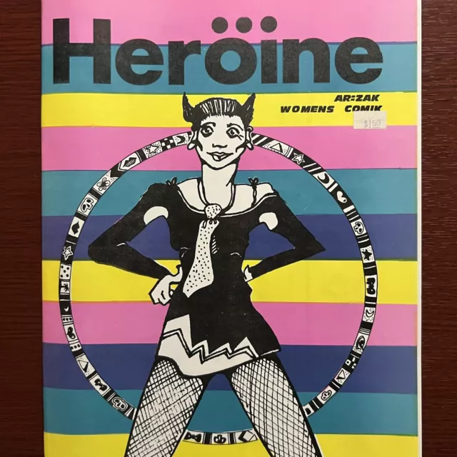 Heroine 1978 Ar-Zak Arts Lab UK Suzy Varty Trina Robbins Underground Comix 👀