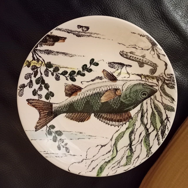2 ASSIETTES SERVICE A Poisson Faience De Gien Chambord EUR 22,00 ...