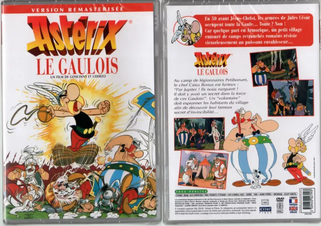 DVD - ASTERIX LE GAULOIS - Goscinny et Uderzo - NEUF