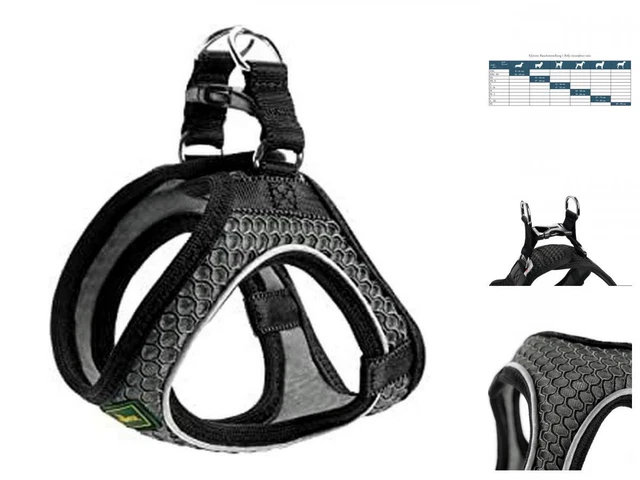 Hundegeschirr Hunter Hilo Comfort 58-63 Cm Größe M/L Anthrazit