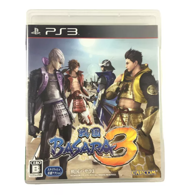 Sengoku Basara 3 PS3 PlayStation Game  NTSC-J JAPAN Complete With Manual VGC