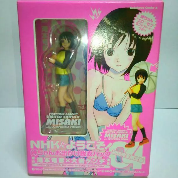 WELCOME TO THE NHK ni Youkoso Figure Postcard MISAKI Book