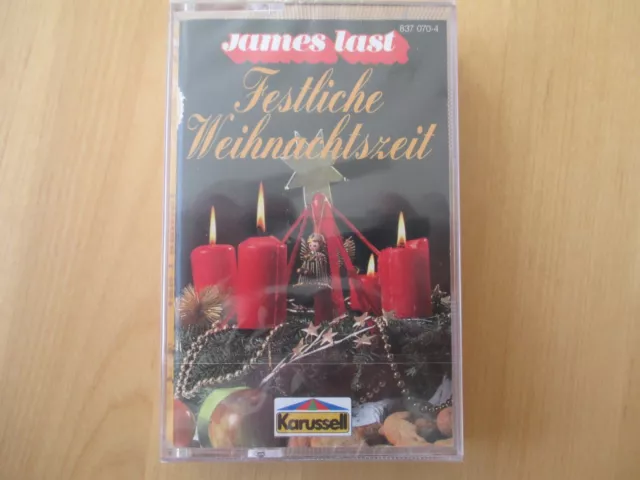 James Last - Festliche Weihnachtszeit - MC Kassette - RARE - NEU & OVP