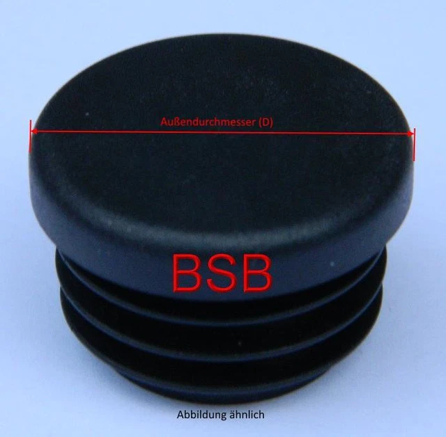 Lamellenstopfen Vierkant 45x45 Mm Grau – PE Endkappen | EMFA