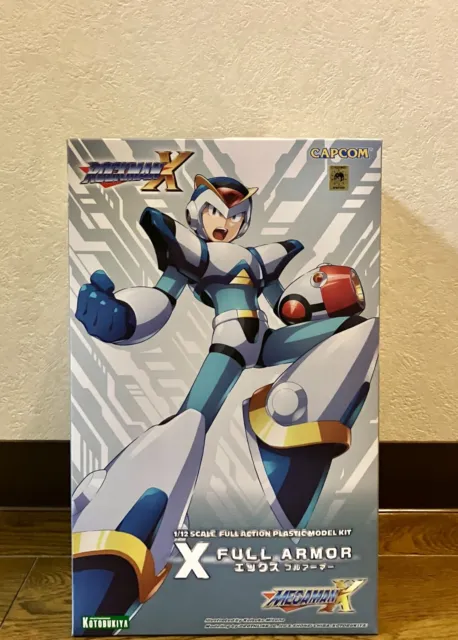 Kotobukiya Mega Man X Full Armor 1/12 Scale Plastic Model From Japan
