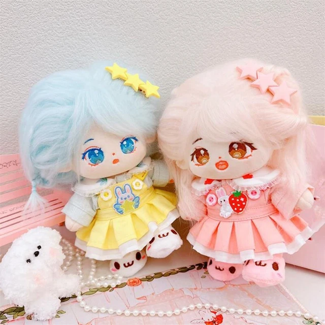Dolls Accessories Maid Skirt Lovely Clothes Dresses Suit  20cm Cotton Doll