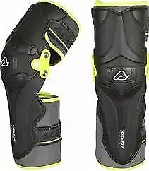 New  Acerbis X - Strong Mx  Motocross Hinged Knee Guards Pads + Undersleeves