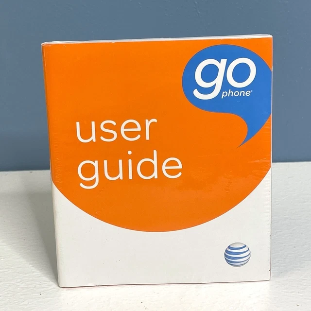 NEW SEALED AT&T Go Phone User Instruction Guide Manual