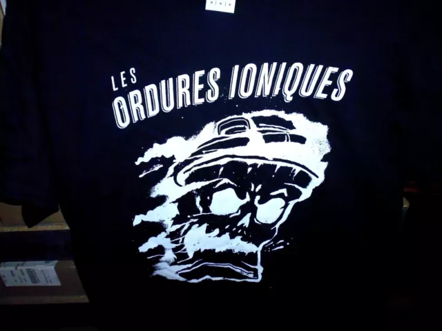 Tshirt Ordures Ioniques - Poubelle - Taille Girly S