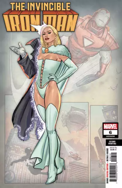 Invincible Iron Man 6 Andrea Di Vito 2nd Print Variant Vol 4 (2023)
