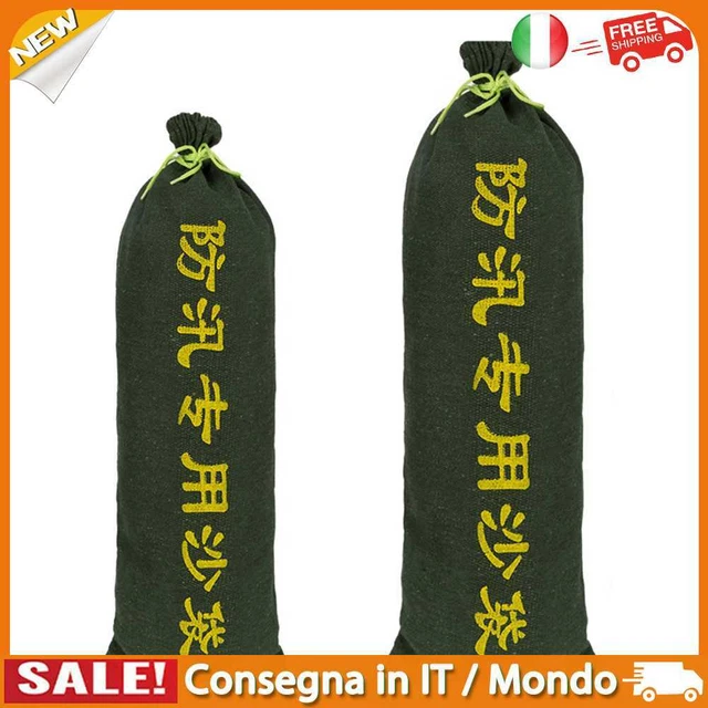 IT Flood Water Control Sand Bag Thick Canvas Sandbag for Home Drawstring Sandbag