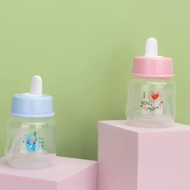 60ml Baby Newborn Nursing Nipple Bottle PP Pacifier Mini Portable Feeding Bot-DB