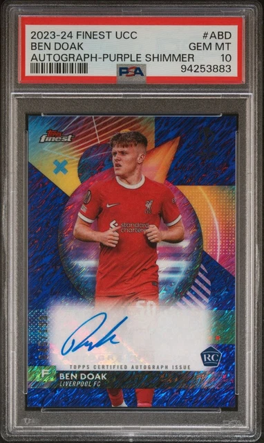 TOPPS UCC IMPACT 2024 Auto Ben Doak Liverpool 79/99 £37.12 