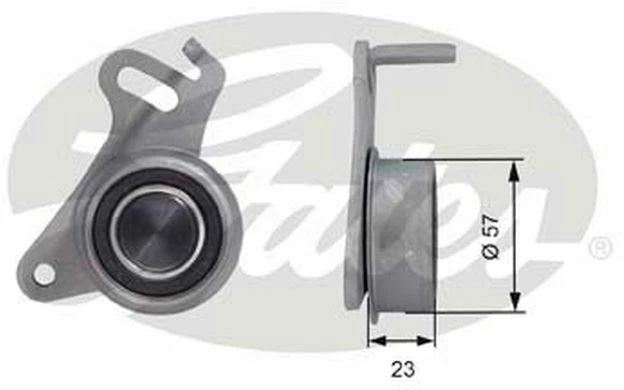 GATES Galet tendeur pour MITSUBISHI L PAJERO HYUNDAI H100 GALLOPER T42130