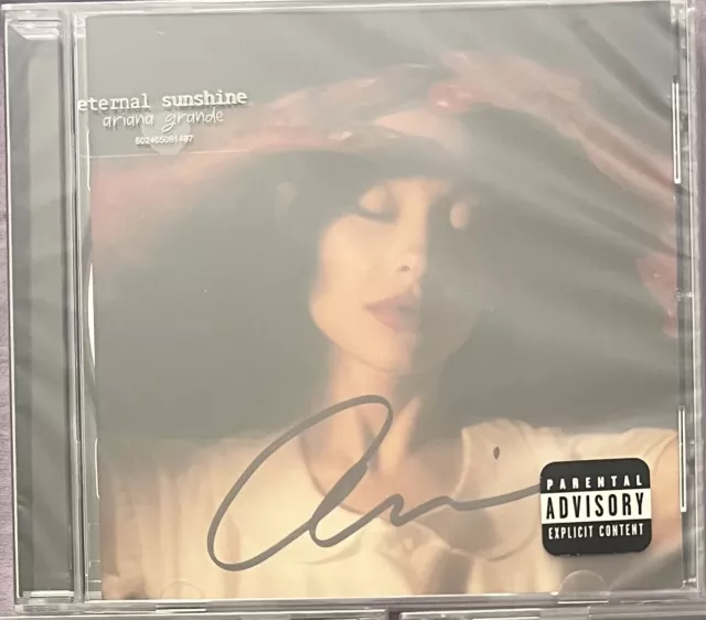 Ariana Grande Eternal Sunshine SIGNED AUTOGRAPHED - NEW/SEALED & ready to ship! 3