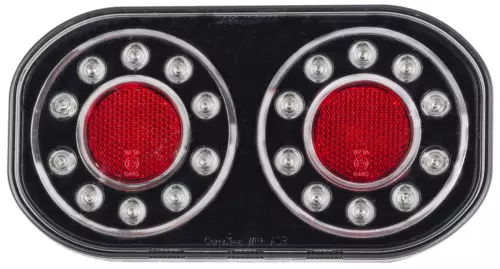 LED Autolamps Boat Trailer Tail Light - LEFT SIDE 12V SKU: 209GAR4P