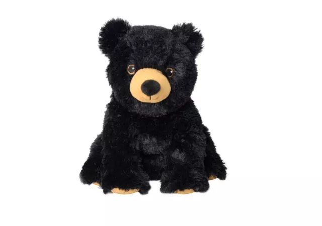 Warmies Beddy Bear Animal en Peluche Chaleur Ours Noir Coussin à Graines Coussin