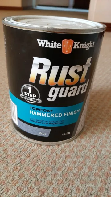 White Knight Rust Guard,Hammered Finish 1ltr