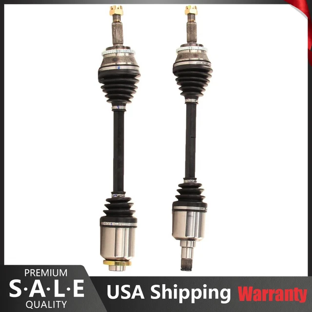 Front Left & Right Pair CV Axle Shaft For 2010-2012 Mitsubishi Eclipse 3.8L