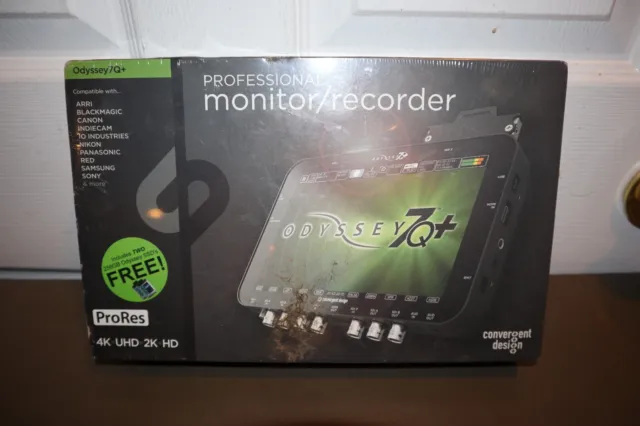 NEW - Convergent Design Odyssey 7Q+ Monitor Recorder 4K UHD SEALED