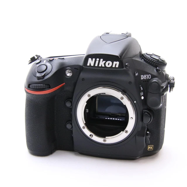 Nikon D810 37MP DSLR Camera Body shutter count 99770 shots