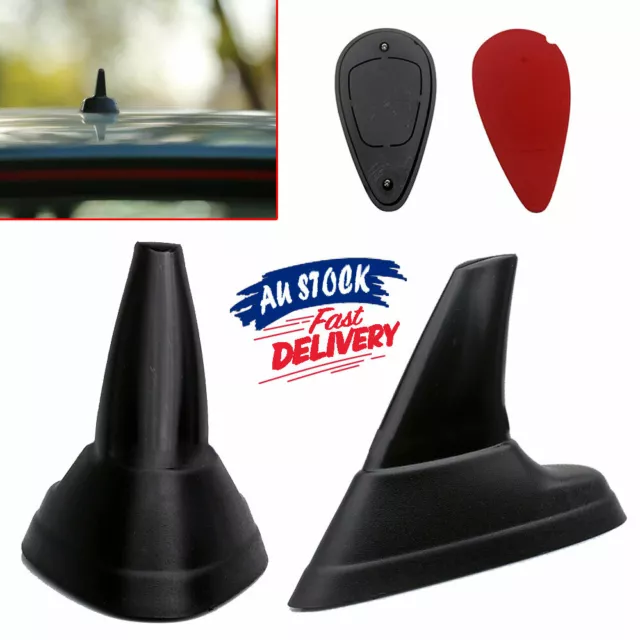 Universal Car Antenna Shark Fin AM FM Radio Signal Aerial For Truck Auto SUV Van