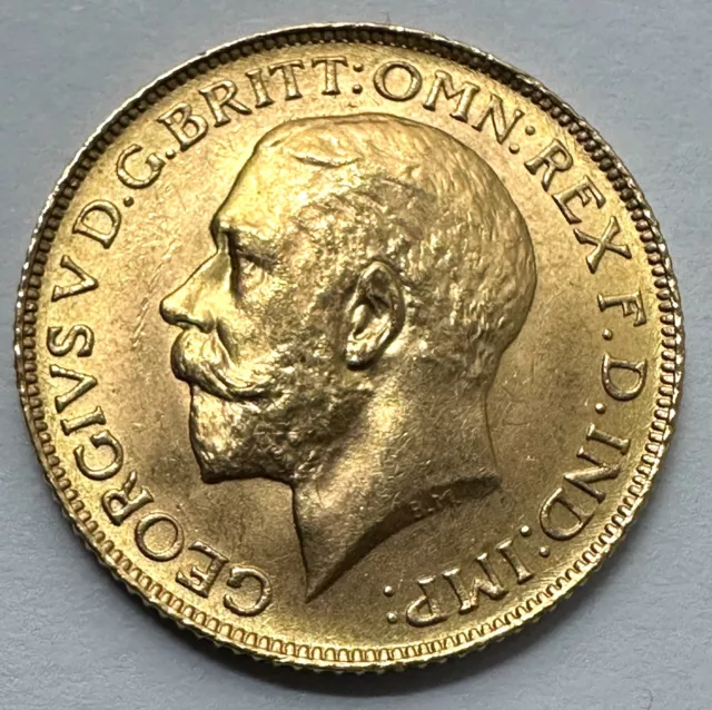 1925 United Kingdom Great Britain 1 Sovereign King George V Gold Coin