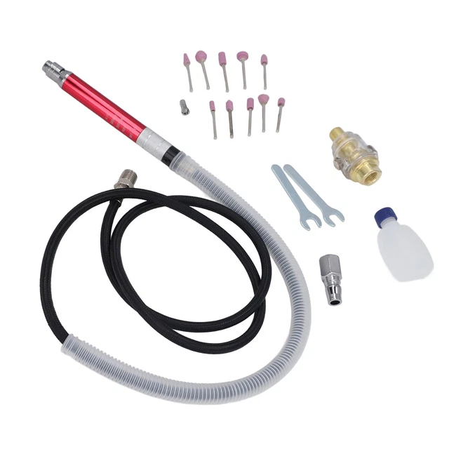 PNEUMATISCHE BLEISTIFT DIE Grinder Set 90psi Arbeitsdruck 58000rpm EUR