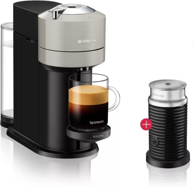 Krups XN630D Citiz&Milk Platinum Nespresso Kapselmaschine Kaffeemaschine