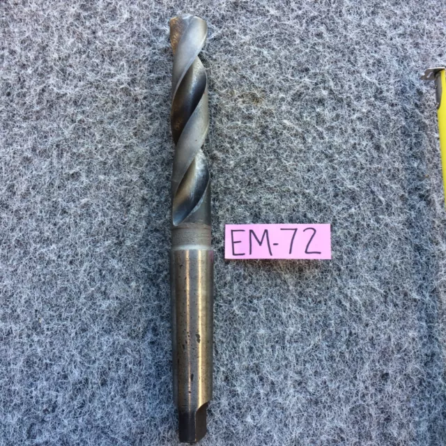 Cle-Forge 1-1/8 4MT Taper Shank Carbide Tipped Drill Bit MORSE HS MADE IN USA