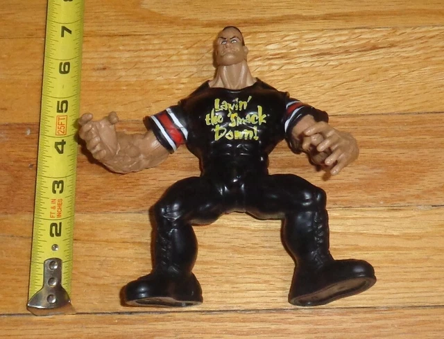 1998 Wwf Wwe Jakks The Rock Dwayne Johnson Maximum Sweat Wrestling 1998 Wwf Wwe Jakks The Rock Dwayne Johnson Maximum Sweat Wrestling